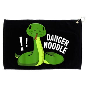 Dangerous Snake Danger Noodle Grommeted Golf Towel