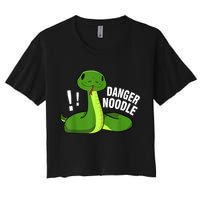 Dangerous Snake Danger Noodle Crop Top