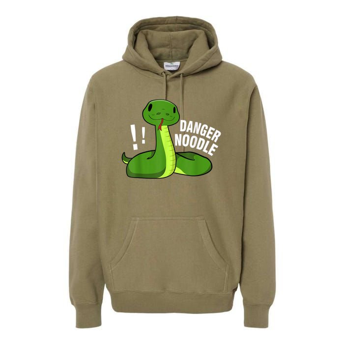 Dangerous Snake Danger Noodle Premium Hoodie