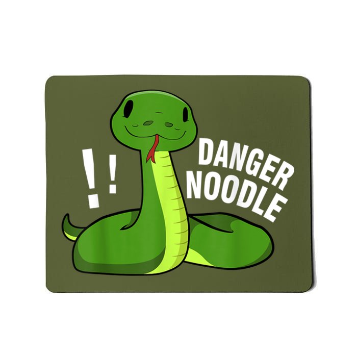 Dangerous Snake Danger Noodle Mousepad