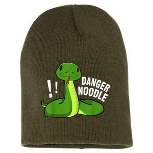 Dangerous Snake Danger Noodle Short Acrylic Beanie