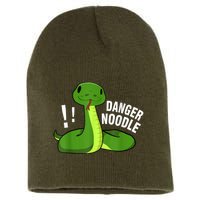 Dangerous Snake Danger Noodle Short Acrylic Beanie