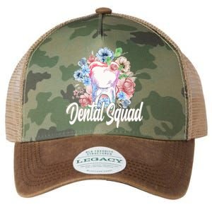 Dental Squad Dental Lab Hygienist Gift Legacy Tie Dye Trucker Hat