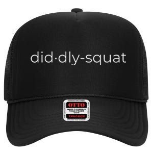 Diddly Squat High Crown Mesh Back Trucker Hat