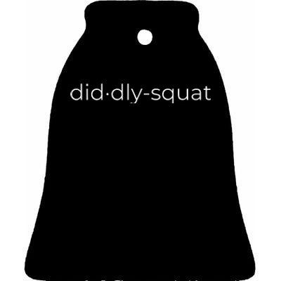 Diddly Squat Ceramic Bell Ornament