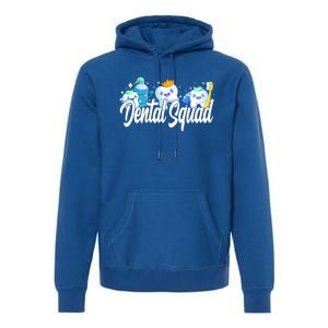 Dental Squad Dental Lab Hygienist Funny Gift Premium Hoodie