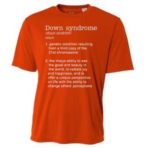 Down Syndrome Definition Cooling Performance Crew T-Shirt