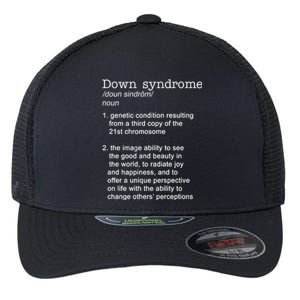 Down Syndrome Definition Flexfit Unipanel Trucker Cap