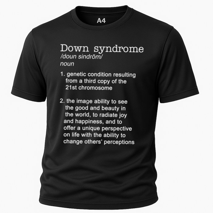 Down Syndrome Definition Cooling Performance Crew T-Shirt