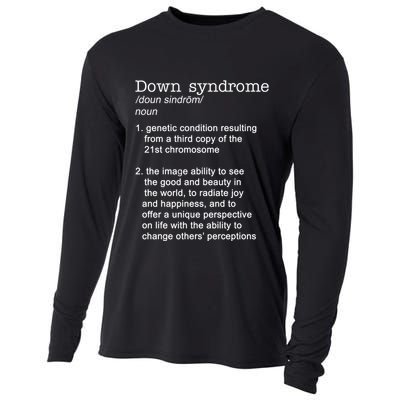 Down Syndrome Definition Cooling Performance Long Sleeve Crew