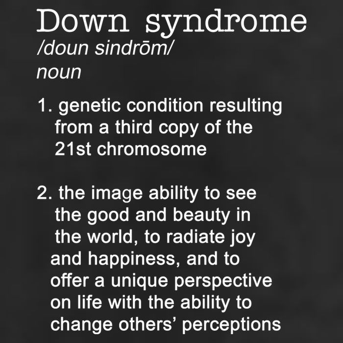 Down Syndrome Definition 25L Jumbo Tote
