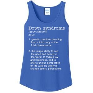 Down Syndrome Definition Ladies Essential Tank