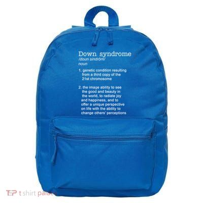 Down Syndrome Definition 16 in Basic Backpack
