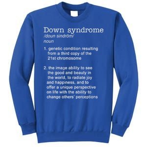 Down Syndrome Definition Tall Sweatshirt