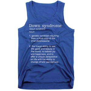 Down Syndrome Definition Tank Top