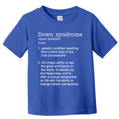 Down Syndrome Definition Toddler T-Shirt