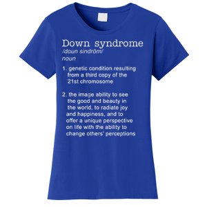 Down Syndrome Definition Women's T-Shirt