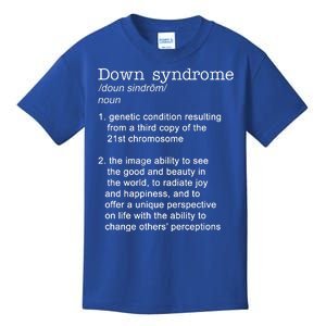 Down Syndrome Definition Kids T-Shirt