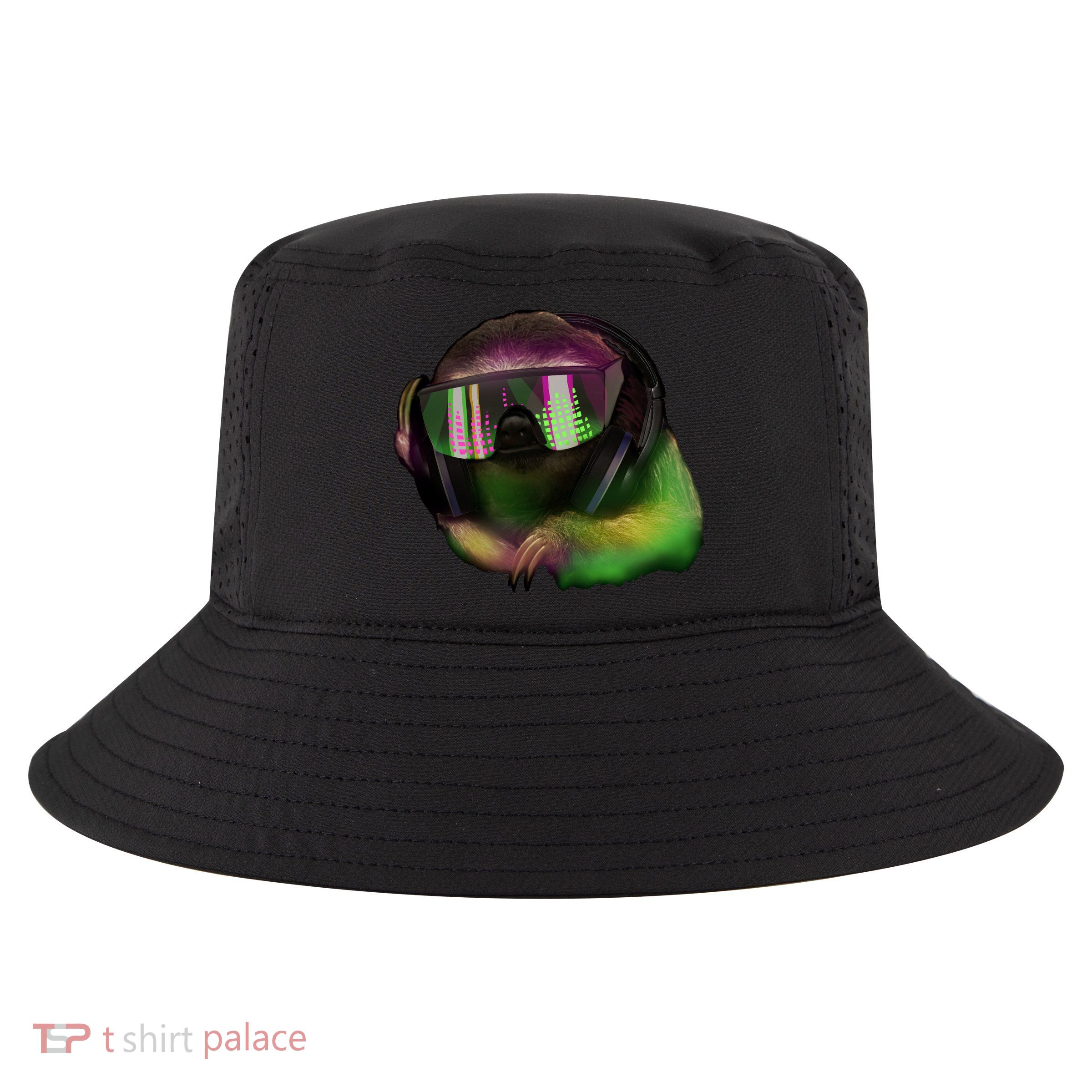 DJ Sloth Cool Comfort Performance Bucket Hat