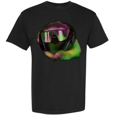 DJ Sloth Garment-Dyed Heavyweight T-Shirt