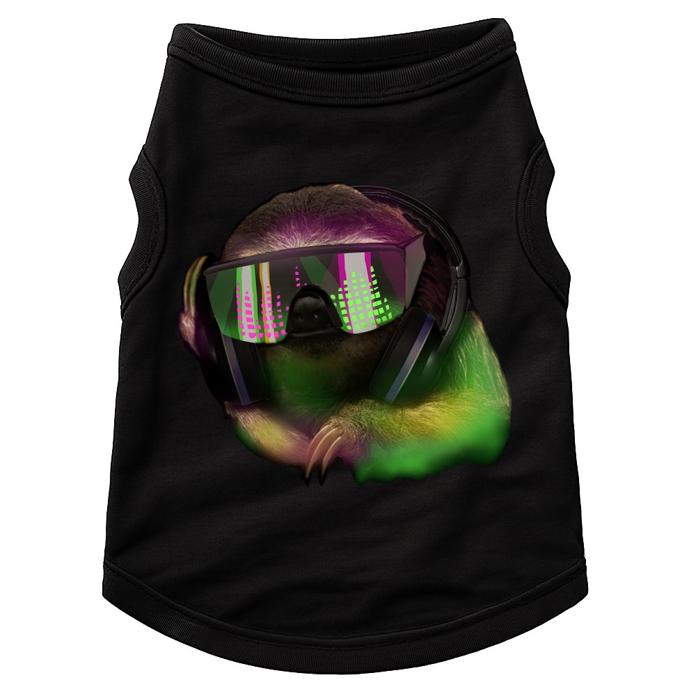 DJ Sloth Doggie Tank