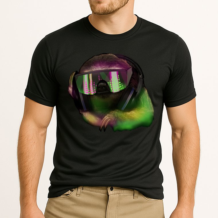 DJ Sloth Performance Shirt