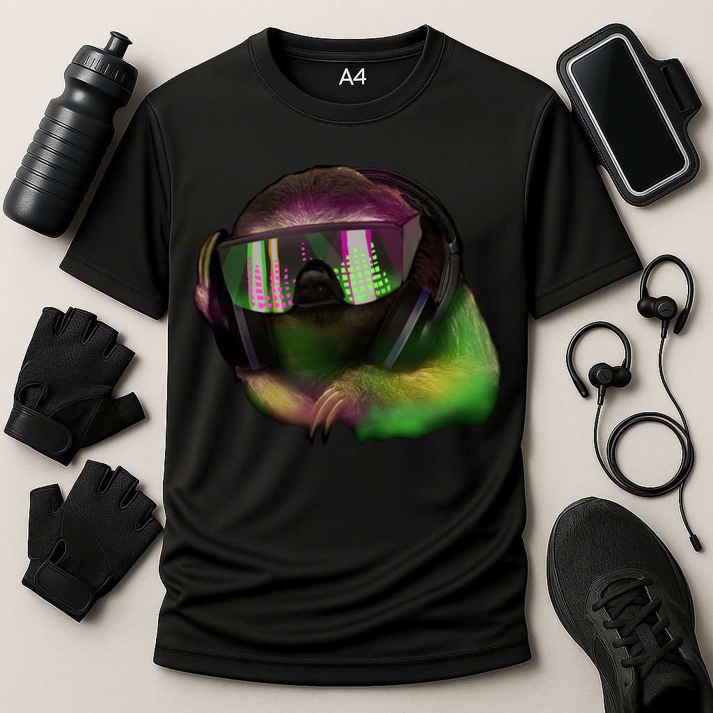 DJ Sloth Performance Shirt