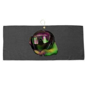 DJ Sloth Large Microfiber Waffle Golf Towel