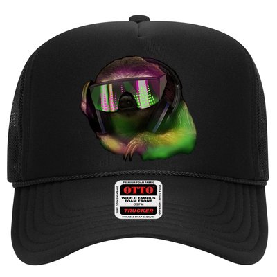 DJ Sloth Trucker Hat
