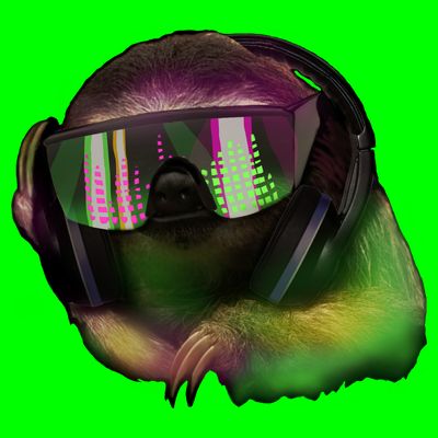 DJ Sloth T-Shirt