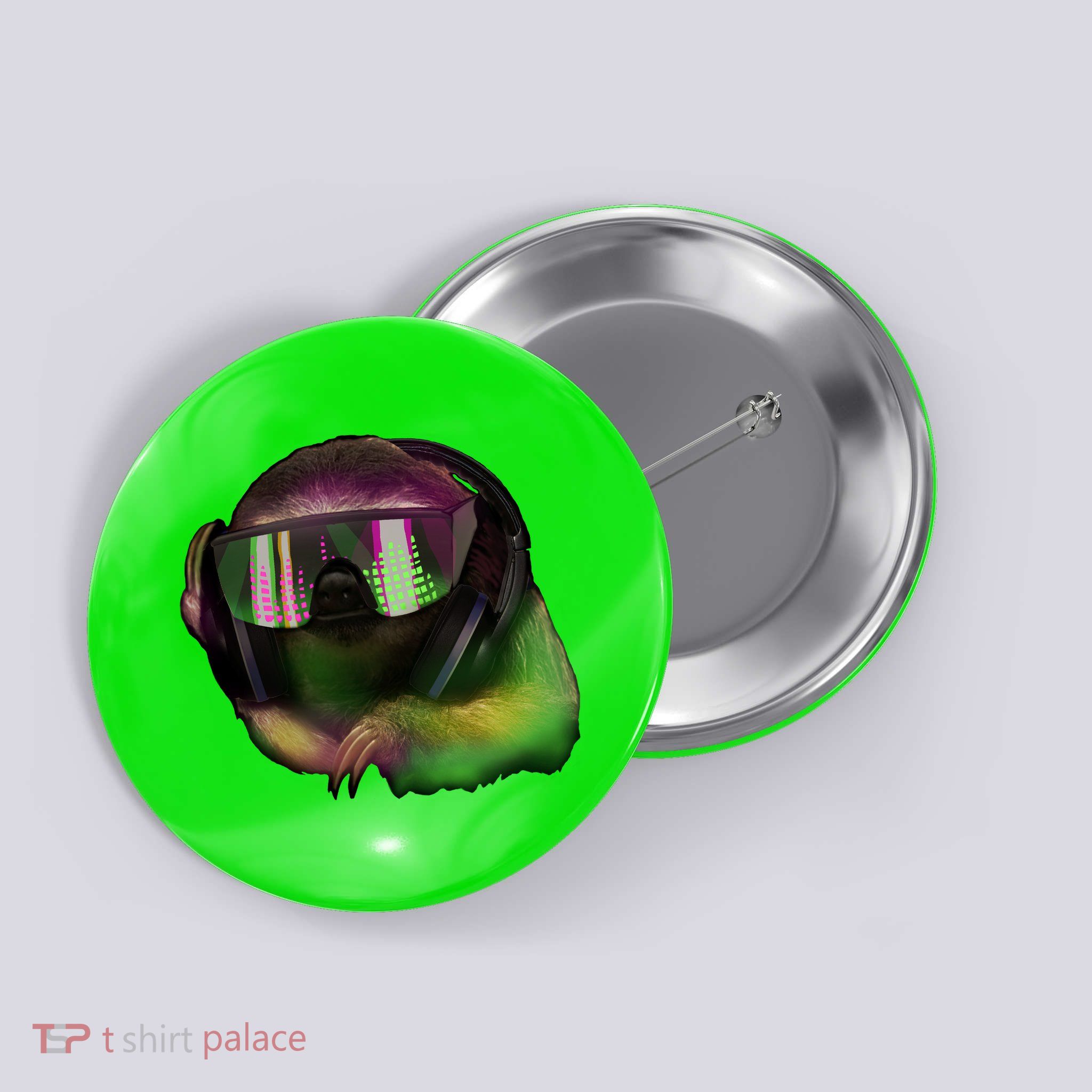 DJ Sloth Button
