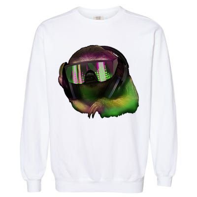 DJ Sloth Garment-Dyed Sweatshirt