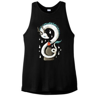 Dragon Spirit Ladies PosiCharge Tri-Blend Wicking Tank