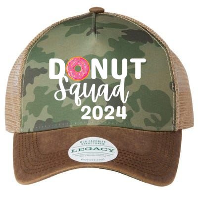 Donut Squad Donut Sprinkle Lover National Donut Day 2024 Great Gift Legacy Tie Dye Trucker Hat