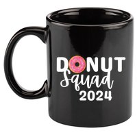 Donut Squad Donut Sprinkle Lover National Donut Day 2024 Great Gift 11oz C Handle Ceramic Mug