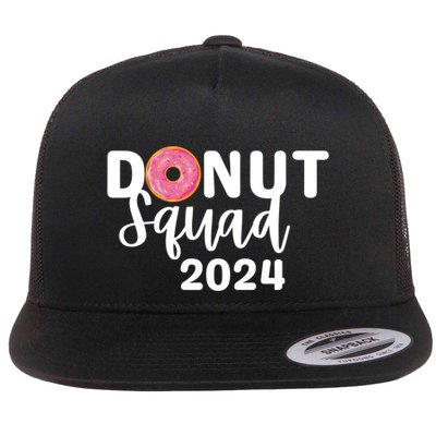 Donut Squad Donut Sprinkle Lover National Donut Day 2024 Great Gift Flatbill Hat