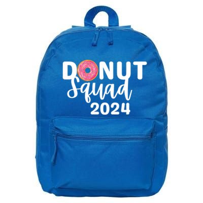 Donut Squad Donut Sprinkle Lover National Donut Day 2024 Great Gift 16 in Basic Backpack
