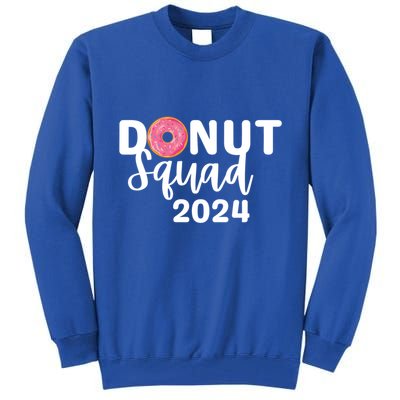 Donut Squad Donut Sprinkle Lover National Donut Day 2024 Great Gift Tall Sweatshirt