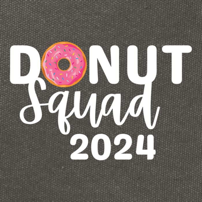 Donut Squad Donut Sprinkle Lover National Donut Day 2024 Great Gift Cotton Canvas Backpack