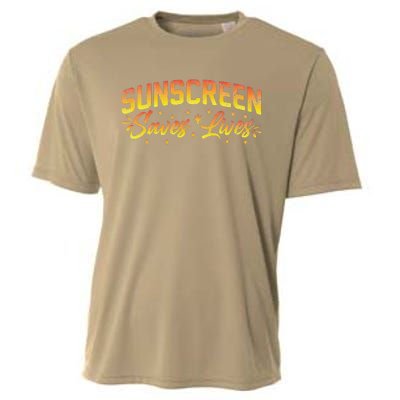 Dermatologist Skin Doctor Sunscreen Saves Lives Cooling Performance Crew T-Shirt