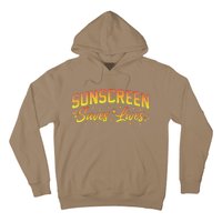 Dermatologist Skin Doctor Sunscreen Saves Lives Hoodie