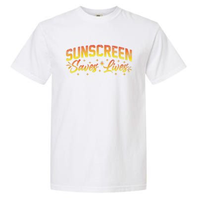 Dermatologist Skin Doctor Sunscreen Saves Lives Garment-Dyed Heavyweight T-Shirt