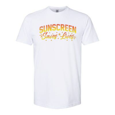 Dermatologist Skin Doctor Sunscreen Saves Lives Softstyle CVC T-Shirt