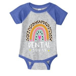 Dental Squad Dentist Dentistry Assistant Hygienist Rainbow Meaningful Gift Infant Baby Jersey Bodysuit