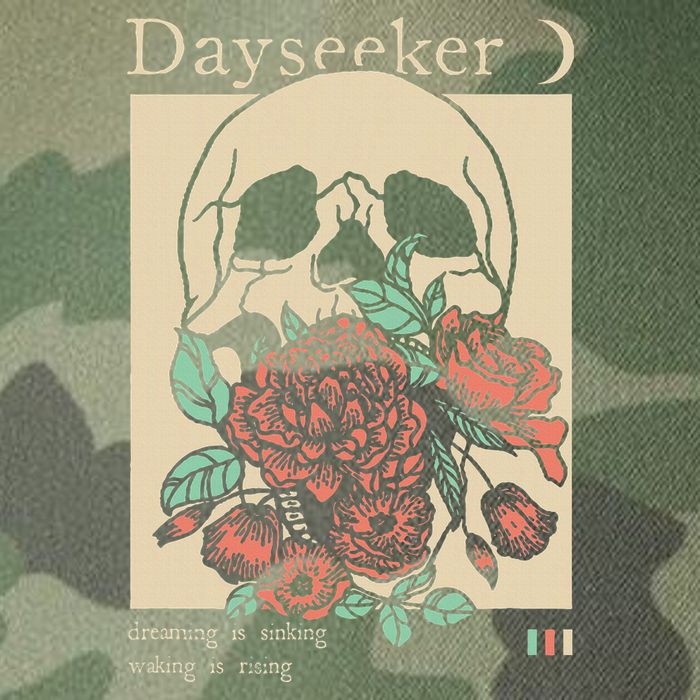 Dayseeker Skull Dearming Is Sinking Waking Is Rising Legacy Tie Dye Trucker Hat