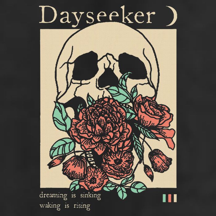 Dayseeker Skull Dearming Is Sinking Waking Is Rising Cool Comfort Performance Bucket Hat