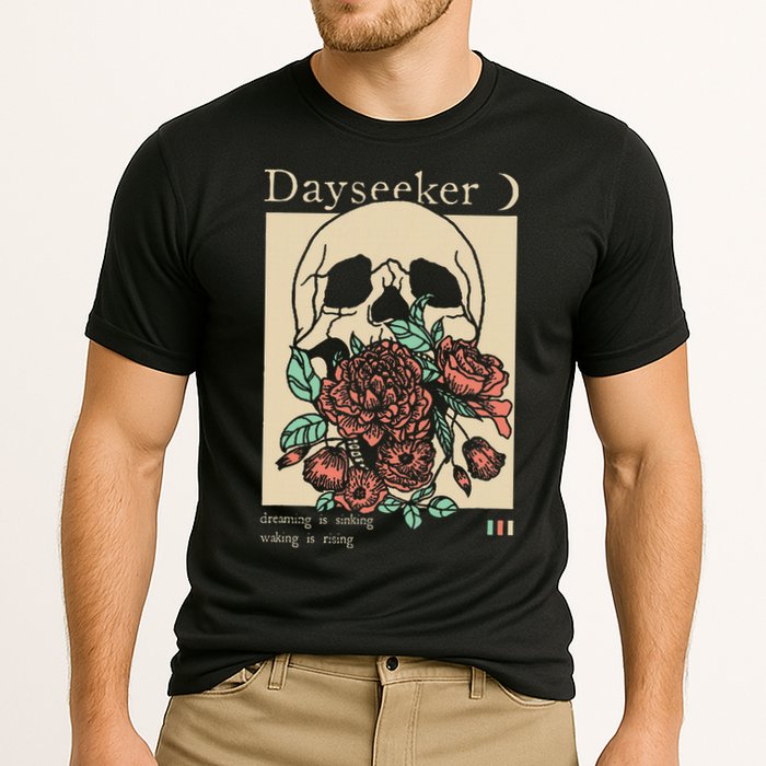 Dayseeker Skull Dearming Is Sinking Waking Is Rising Performance Shirt