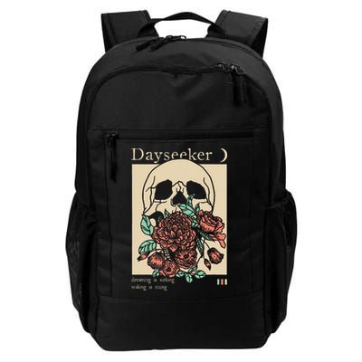 Dayseeker Skull Dearming Is Sinking Waking Is Rising Backpack