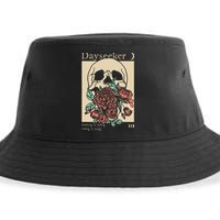 Dayseeker Skull Dearming Is Sinking Waking Is Rising Sustainable Bucket Hat