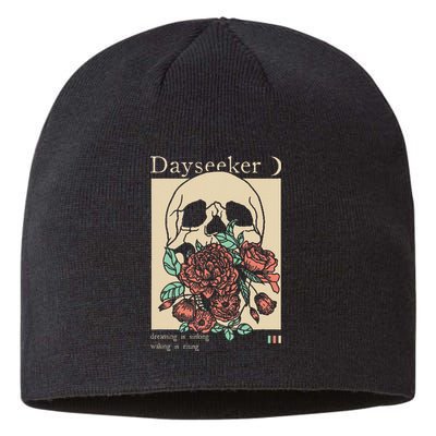 Dayseeker Skull Dearming Is Sinking Waking Is Rising Sustainable Beanie